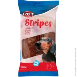 Trixie Лакомство Stripes Light с говядиной 100гр, 10шт