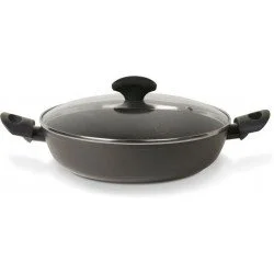 Сковорода сотейник TVS Diamante Induction 28см (DP380283310001C) з кришкою
