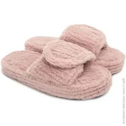 Twins Тапки домашні HS фліс/липучка на платформі 12716 р.40