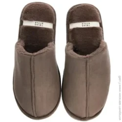 Домашние тапочки Twins Тапки домашние HS-LUX замшеві з хутром р.40/41 коричневый