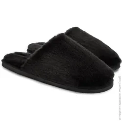 Домашние тапочки Twins Тапки домашние HS-LUX меховые р.40/41 графит