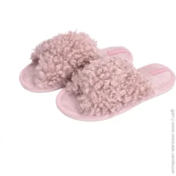 Домашние тапочки Twins Тапки домашние HS-LUX меховые р.40 розовый Lari