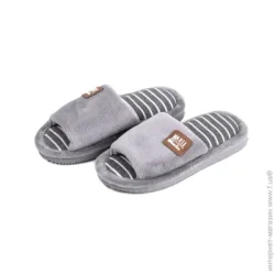 Домашние тапочки Twins Тапочки детские унисекс HS-OZ открытые р.30/31 серый