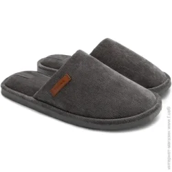 Домашние тапочки Twins Тапки домашние HS-OZ вельветовые р.40/41 серый