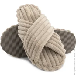 Домашние тапочки Twins Тапки домашние HS-Puffy р.40 бежевый