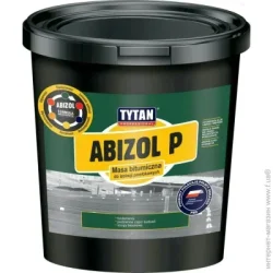 Мастика Tytan бітумна для безшовної гідроізоляції Abizol P чорна 9 кг