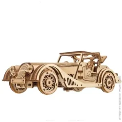 Пазл 3D Ugears Спорткар Ловкая мышь (70202) деревянный