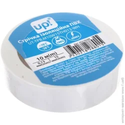 Underprice Изолента 0,13х15 мм 10 м белая ПВХ