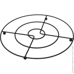 Underprice Подставка под горячее 23x1 см черная