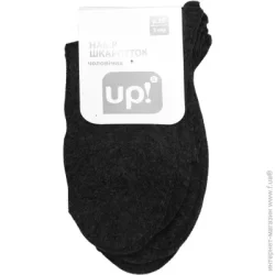 Underprice Носки р. 25 темно-серый меланж 5 пар В17-2