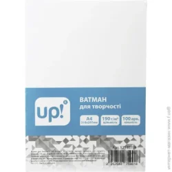 Папір Underprice Ватман А4 190 м/кв.м 100 листів