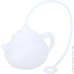 Underprice Ситечко для чая 6х4 см молочный