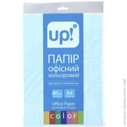 Underprice Бумага цветная A4 80 г/м голубой 20 листов