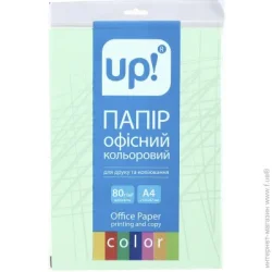 Underprice Бумага офисная цветная A4 80 г/м пастель зеленый 20 листов