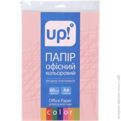 Underprice Бумага офисная цветная A4 80 г/м микс неон 50 листов