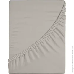 Underprice Простирадло на резинці GRAY MORN 140x200 см бежевий