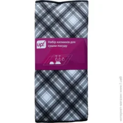 Сушарка для посуду Underprice Килимок для сушіння посуду Net 38х50 см темно-синій 2 шт