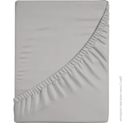 Underprice Простирадло на резинці OYSTER MUSHROOM 160x200 см сірий