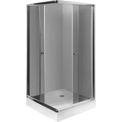 Душевая кабина Underprice R-501 90x90x194см стекло графит