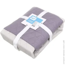 Underprice Покрывало Rainy Day 160x215 см серо-бежевый