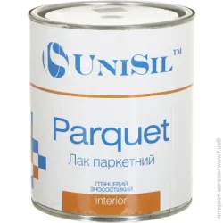 Unisil Паркетний лак Parquet шовковистий мат 2,5 л прозорий