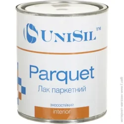 Unisil Лак паркетный Parquet глянец 2,5 л прозрачный