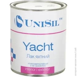 Unisil Лак яхтный Yacht глянец прозрачный 2,5 л