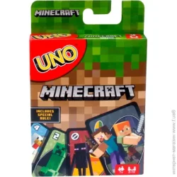 Настольная игра UNO Игра настольная MINECRAFT FPD61