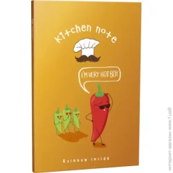 Uprofi Арт-блокнот Rainbow "Kitchen Note", chlili, A6 Profiplan
