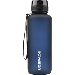 Бутылка Пляшка для води UZspace 3056 1500 мл (чорна) (820770)