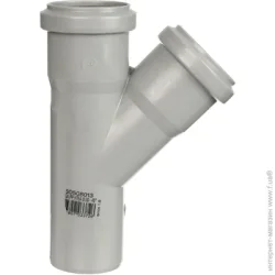 Valsir Трійник каналізаційний ПП d50x50х45° HTEA