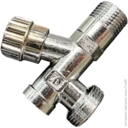 Valtec Кран кульовий з фільтром кутовий 1/2 "х3 / 4