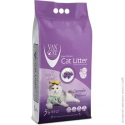 Vancat Lavender Бентонитовый Наполнитель Для Туалета, 5 Кг (55448)