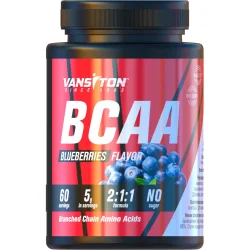 Vansiton Аминокислота BCAA черника 300 г 60 порц.