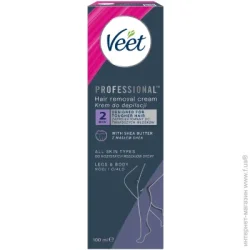 Средство для депиляции Veet Крем для депиляции Professional для всех типов кожи 100 мл