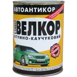 Антикоррозийное средство Velvana Мастика антикоррозионная битумно-каучуковая Велкор-Стабил 0,8 кг