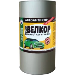 Антикоррозийное средство Velvana Мастика антикоррозионная битумно-каучуковая Велкор-Стабил 4 кг