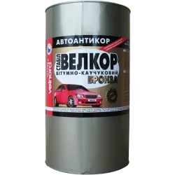Антикоррозийное средство Velvana Мастика антикоррозионная битумно-каучуковая Велкор-Стабил бронзовый 4 кг