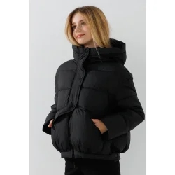 Venidise Куртка однотонная для девочки 994073 140 см Черный (2000990818966W)