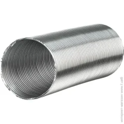 Гофра металлическая Vents Воздуховод Алювент Н d100/3