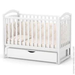 Детская кроватка Veres Кроватка детская ЛД6 белый 06.3.1.1.06