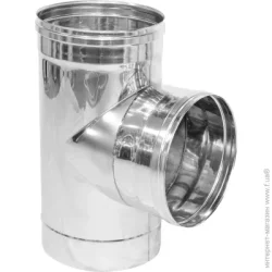 Versia-Lux Трійник нержавіючий димохідний ф180/87° VL