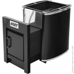 Отопительная печь Versia-Lux Печь-каменка Heat №15 с выносом кожух краска