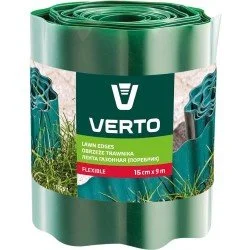 Бордюрна стрічка Verto 15x9см, зелений (15G511)