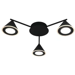 Victoria Lighting Люстра потолочная 3x12 Вт GX53 черный French/PL3 black
