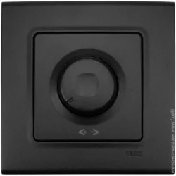 Диммер Viko Светорегулятор поворотный Linnera Life 600 Вт черная ночь