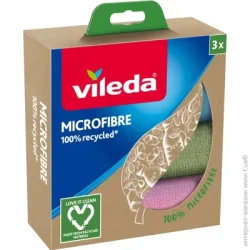 Vileda Салфетки из микрофибры 30х30 см 3 шт./уп. / в ассортименте