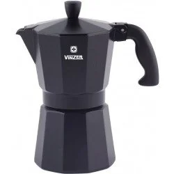 Гейзерная кофеварка Vinzer Moka Nero 9 чашек (89396)