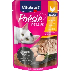 Консерва для котов Poesie Delice pouch курица в соусе 85 г