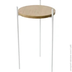 Подставка для цветов Vitan Подставка для растений Мирт 31,5х31,5x56 см белый